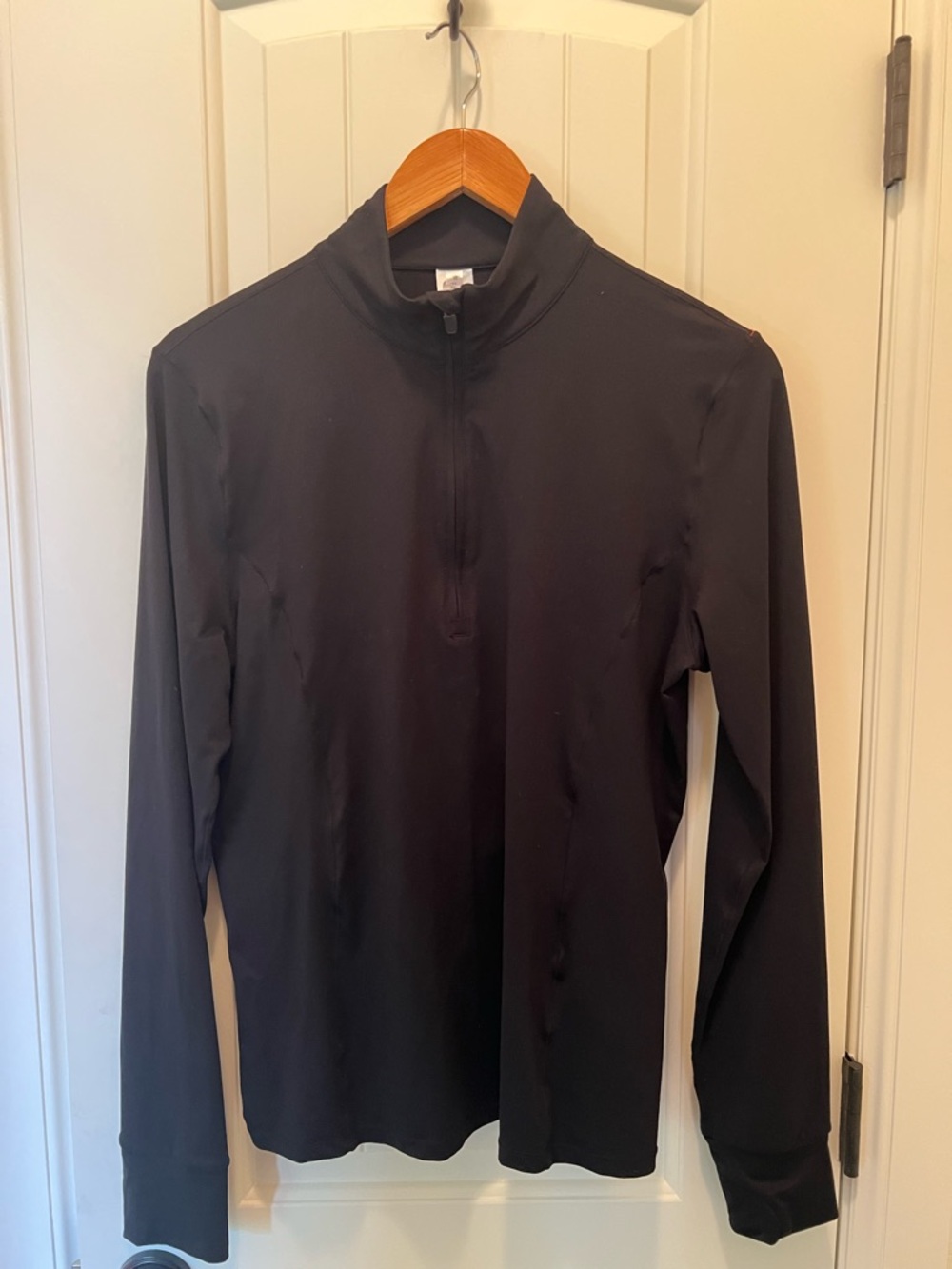 Fabletics Activewear Women’s Black Quarter-Zip Pullover Size L